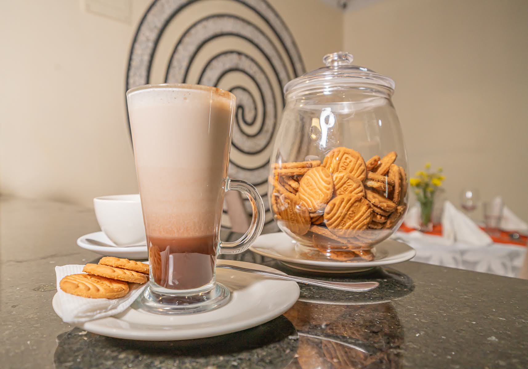 Coffee service at The Monarch Hotel